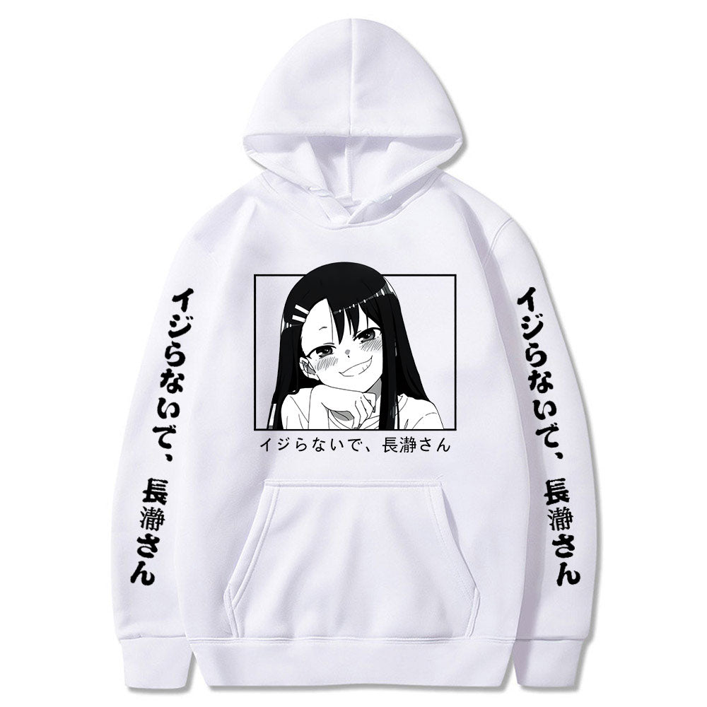 Funny Japan Anime Kawaii Nagatoro Hoodies Fashion Manga Don't Toy With  Me, Miss Nagatoro Graphic Print Winter Casual Sweatshirt - AliExpress